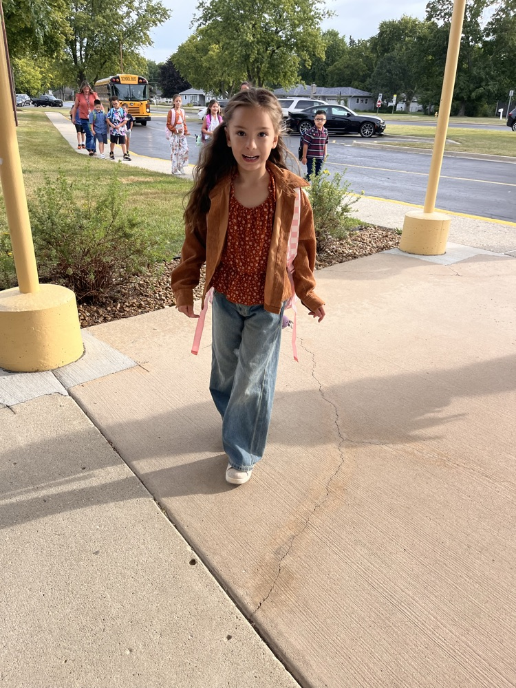student smiling
