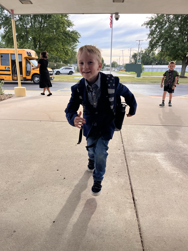 student smiling
