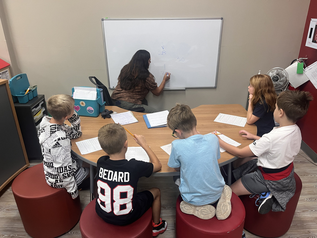small group of students