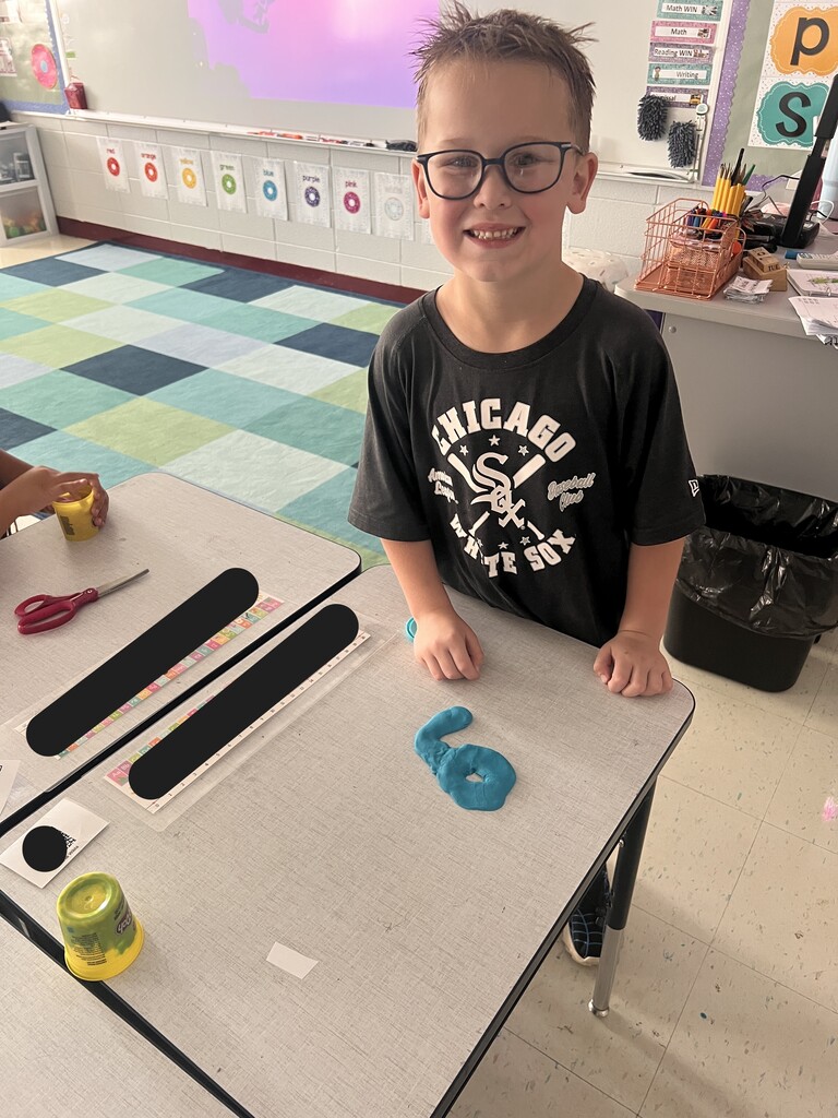 Student Math Equations with PlayDoh