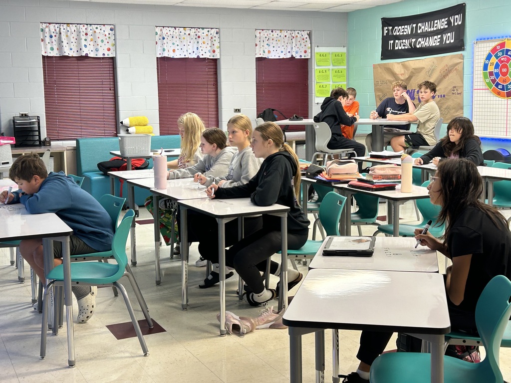 Students playing a game