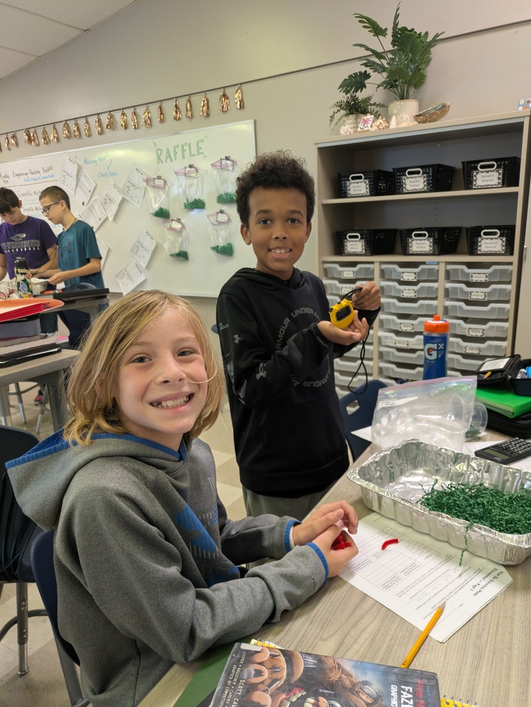 students working on science experiment