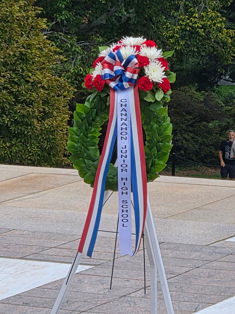 CHJS Wreath, Tomb of the Unknown Soldier