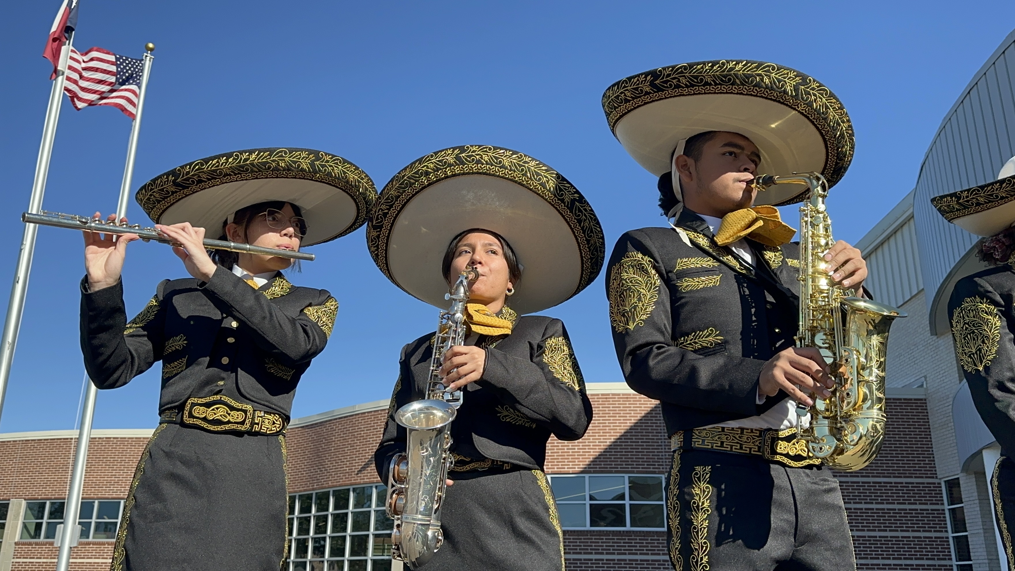 🎶✨ Our Channelview High School Mariachi Band hit the big stage