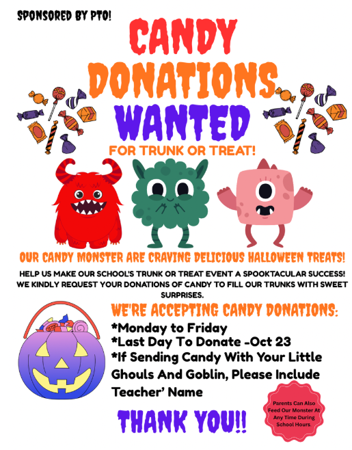 Candy Donations Wanted