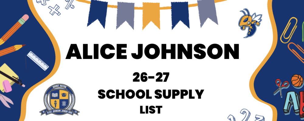 School Supply List