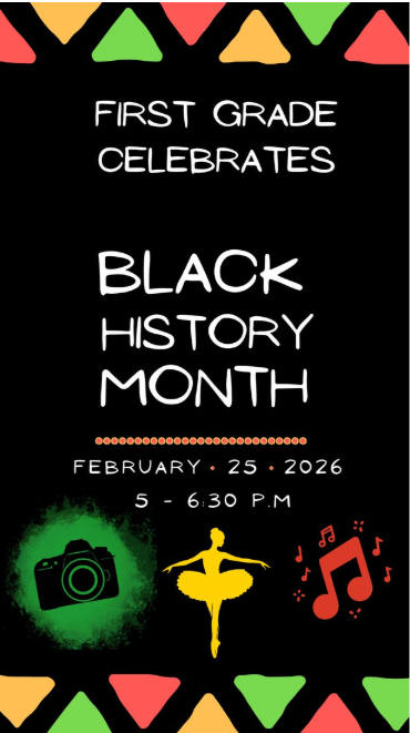 1st Grade Black History Program