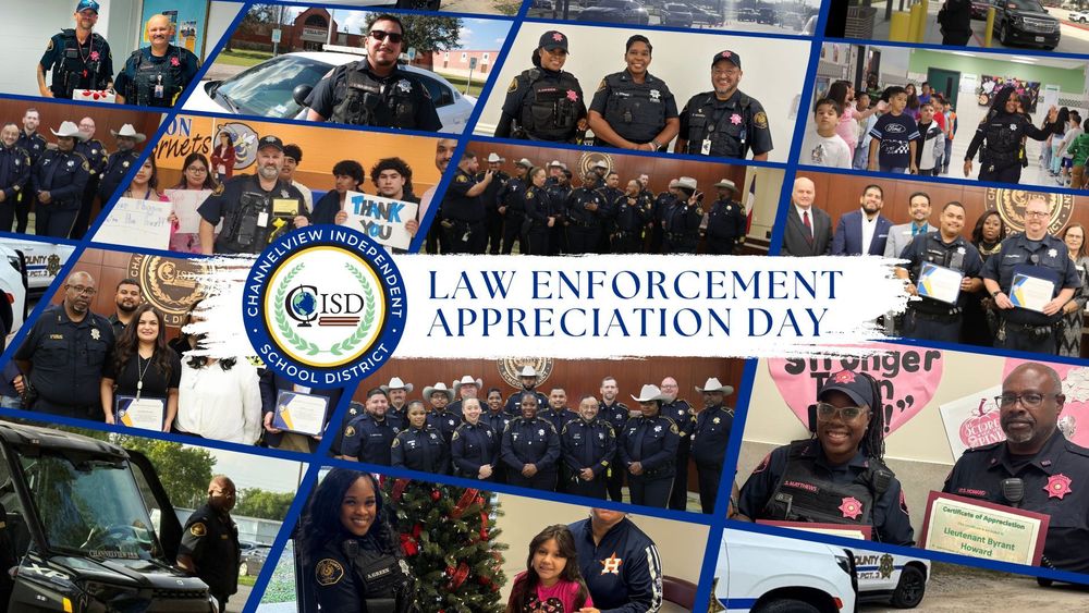 Law enforcement appreciation day graphic