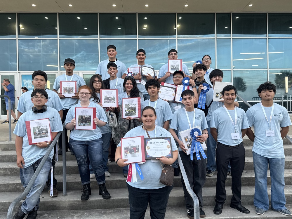 CISD CTE Students at the Annual SkillsUSA State Competition