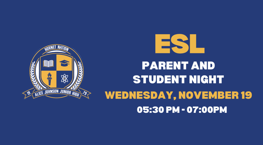 ESL Parent and Student Night