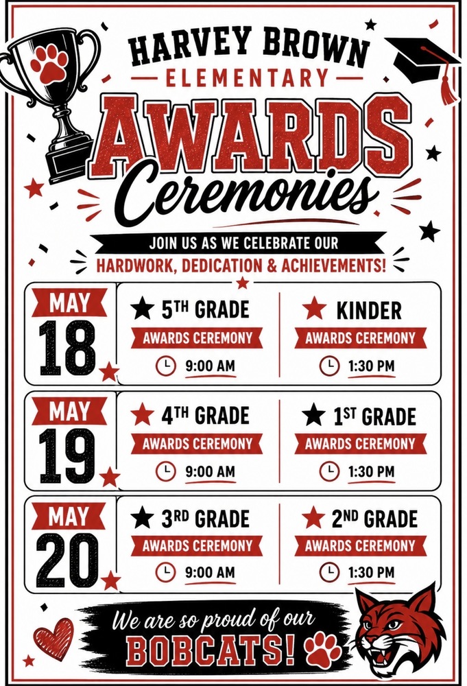 Awards ceremony flyer