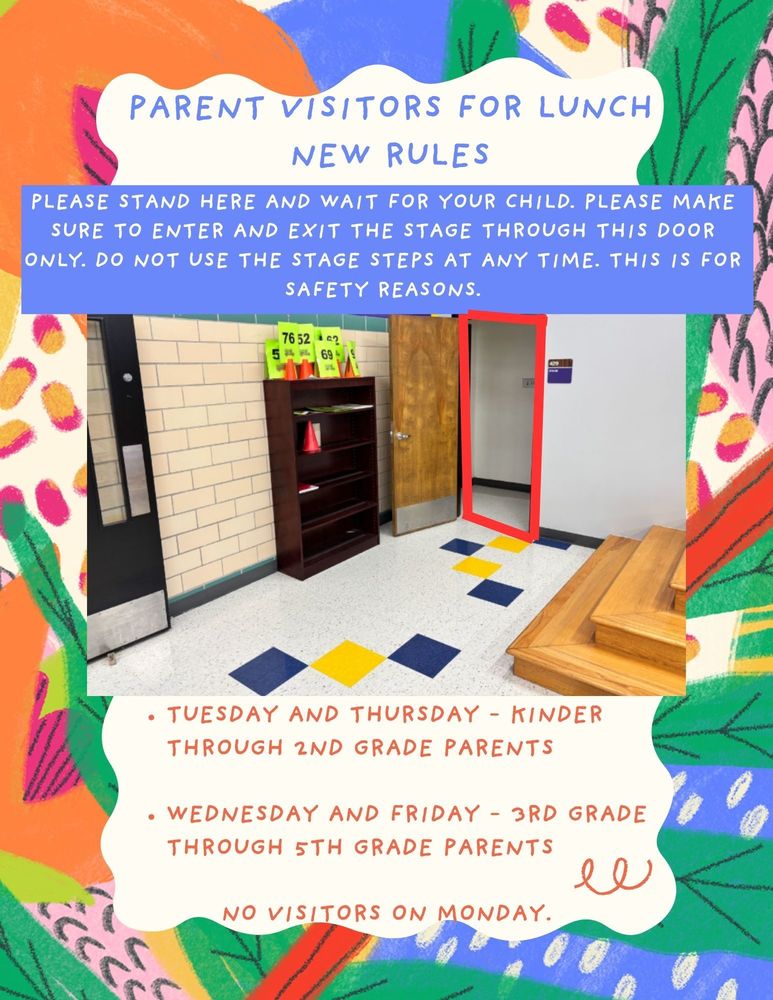 New Rules for Lunch Visitations