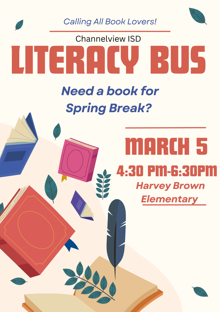 Literacy bus flyer