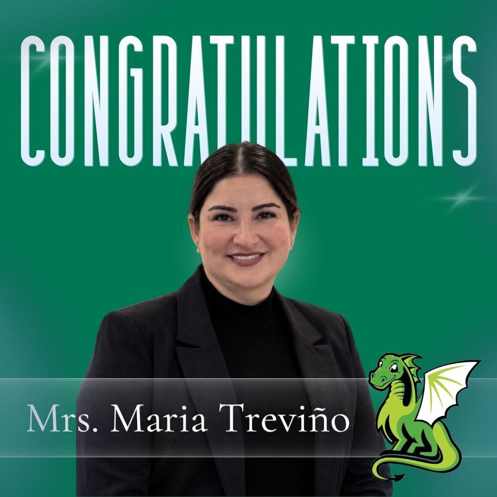 Congratulations Mrs. Maria Trevino