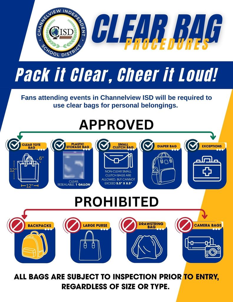 Clear Bag Procedures