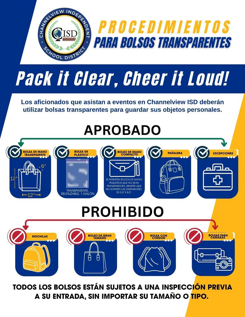 Clear Bag Procedures_spanish