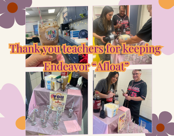 Teachers keep us a float