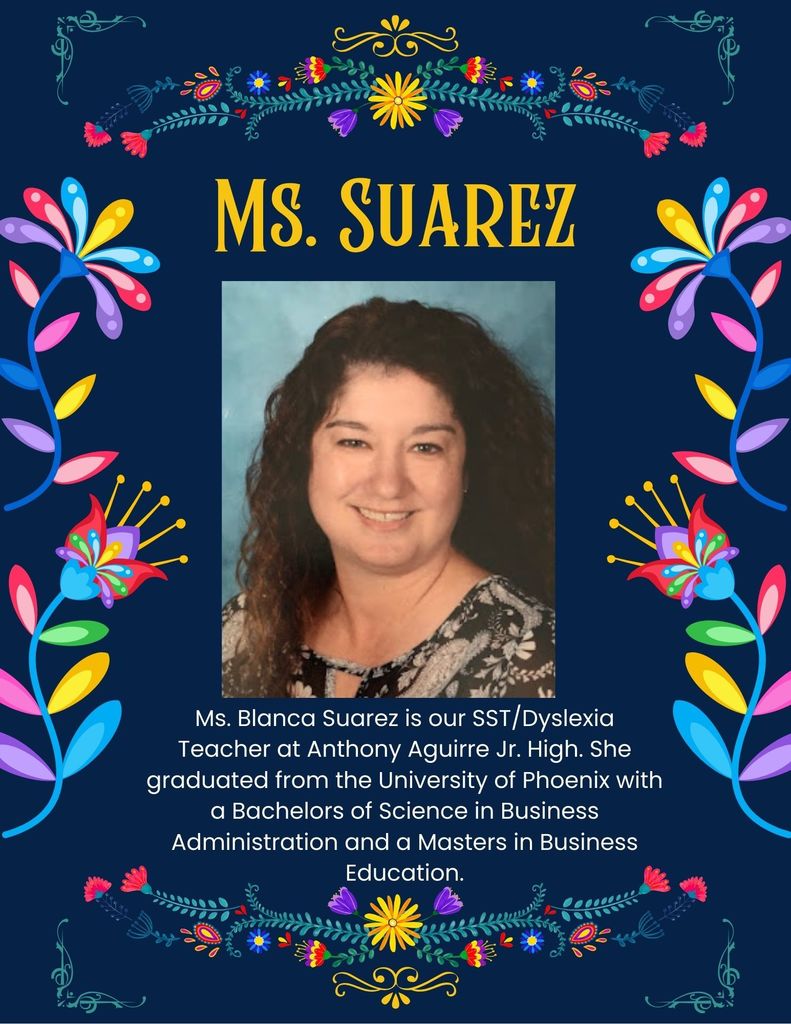 Ms. Suarez ELAR teacher