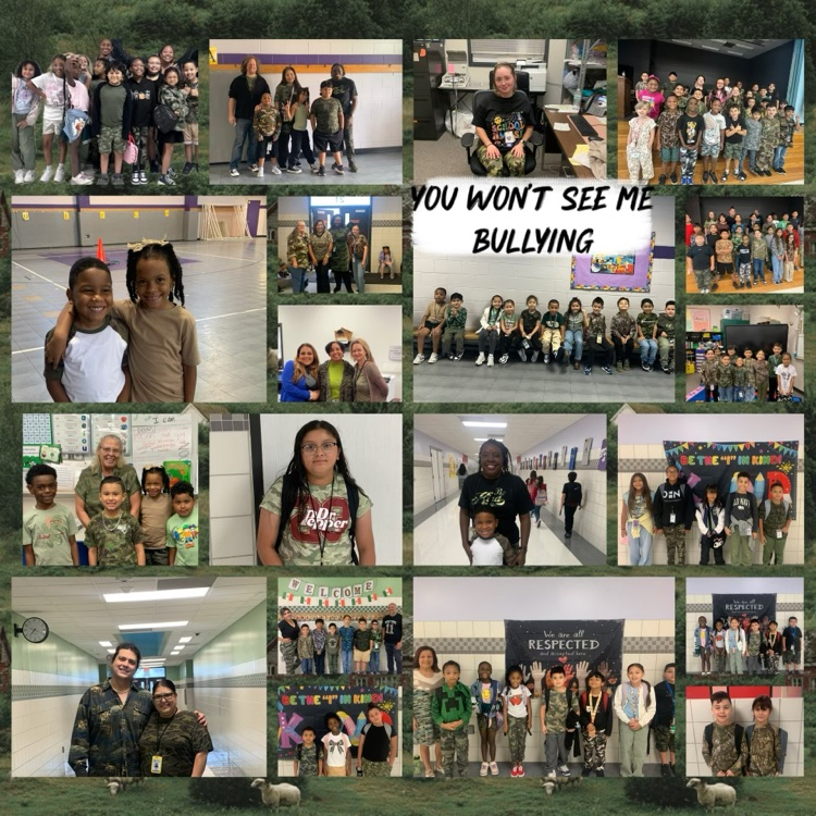 You Won’t See Me Bullying Picture Collage