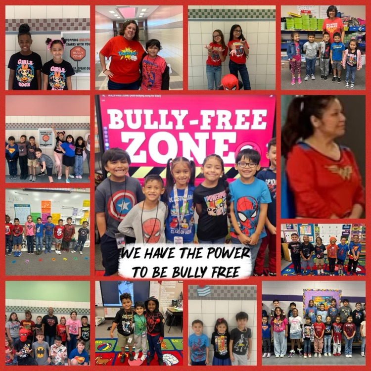 Be a Hero, Say NO to Bullying Picture Collage