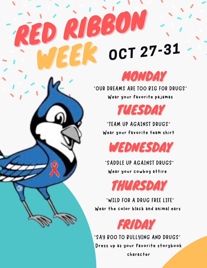 Red Ribbon Week Dress Up Days in English