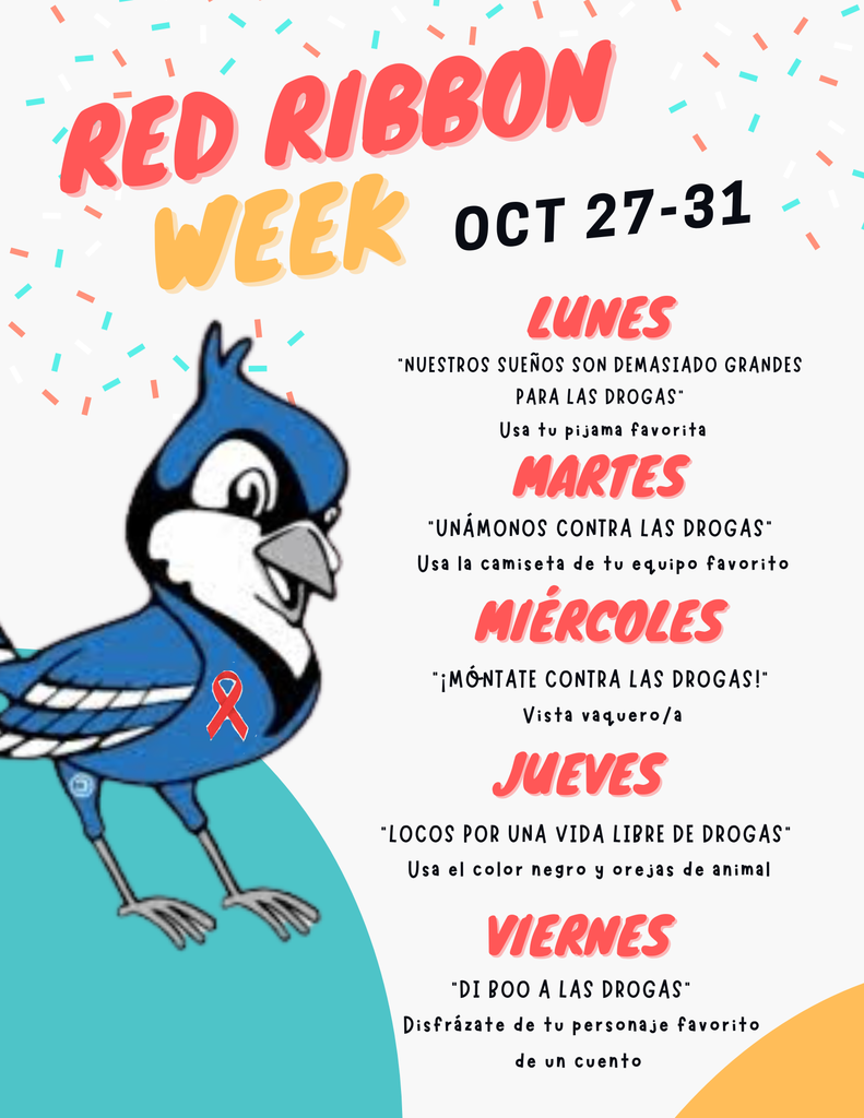 Red Ribbon Week Dress Up Days in Spanish