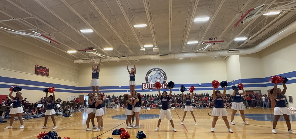 Cheerleaders Performing