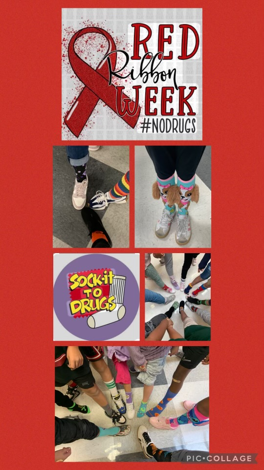 Red Ribbon Week: Day 2 - Sock It to Drugs