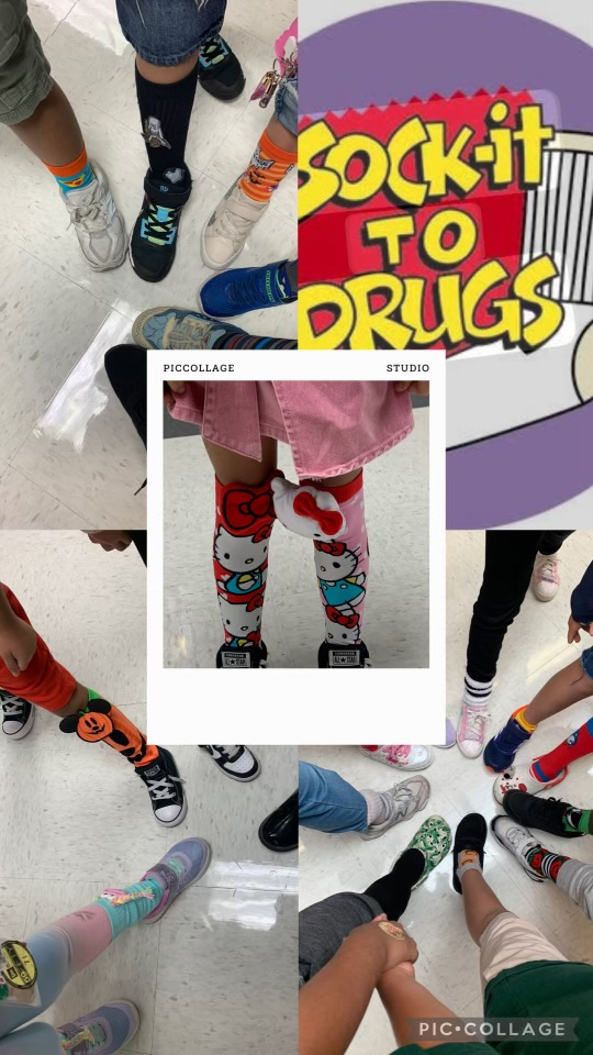 Red Ribbon Week: Day 2 - Sock It to Drugs