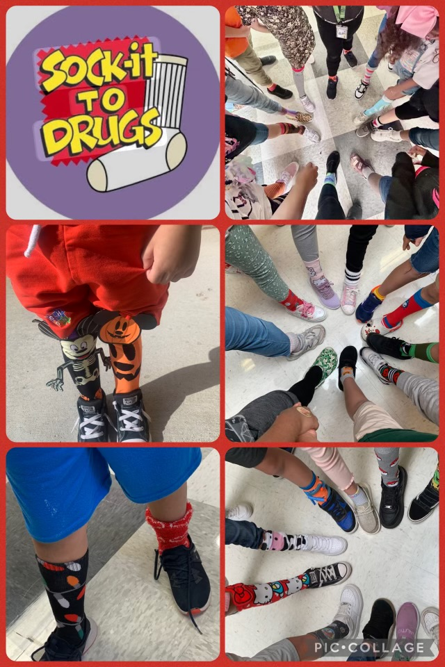Red Ribbon Week: Day 2 - Sock It to Drugs