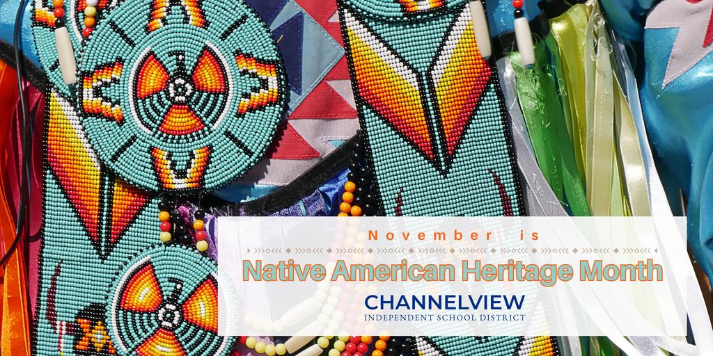Native American Heritage Month Graphic from CVISD
