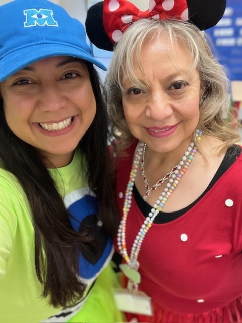 Staff Dressed up as characters from Snow White and the Seven Dwarfs