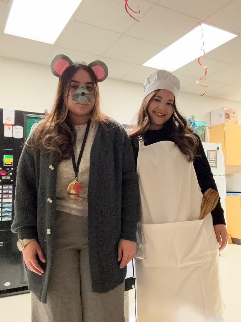 Staff Dressed up as characters for Storybook Day - Rataouille