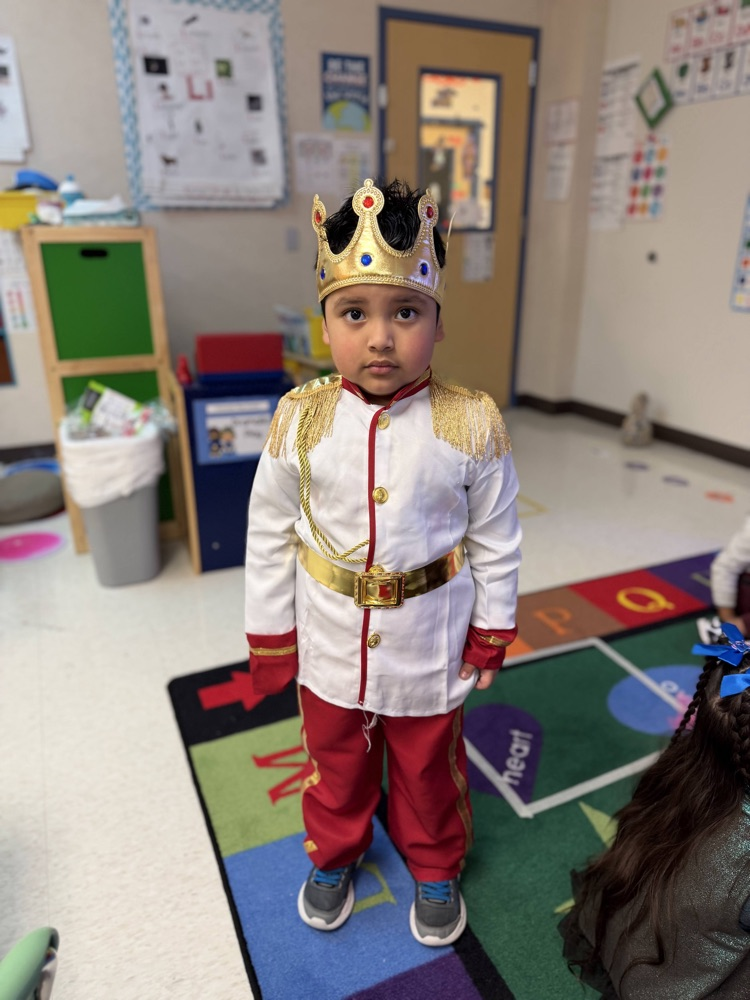 Students dressed up for storybook character day 