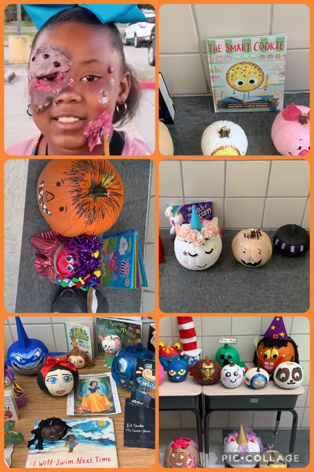 Decorated Pumpkins