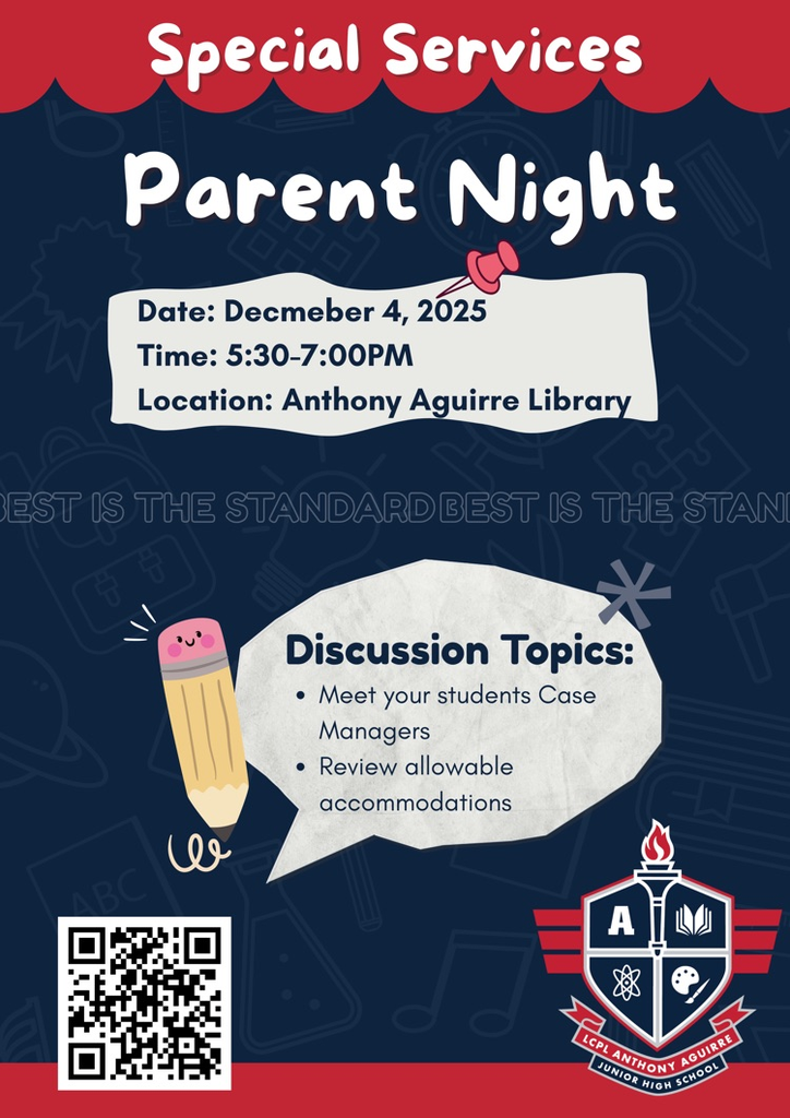 special services parent night