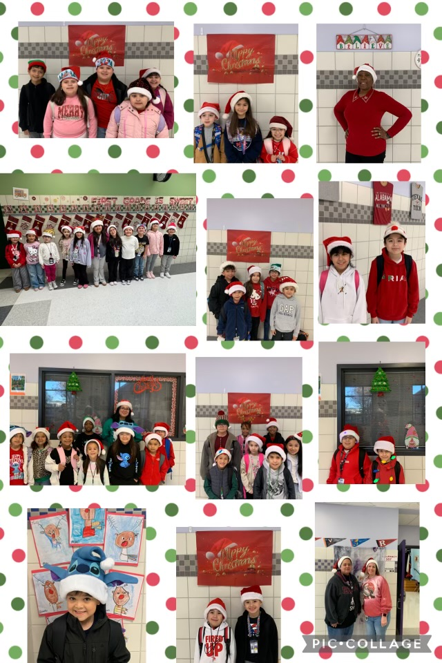 Hamblen’s Ten Days of Christmas: Day 4 - Santa Hat Day