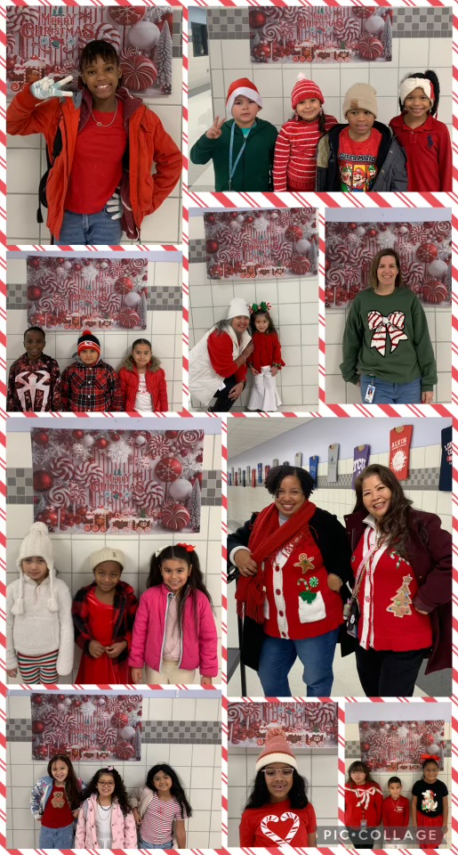 Ten Days of Christmas: Day 6 - Wear RED and WHITE
