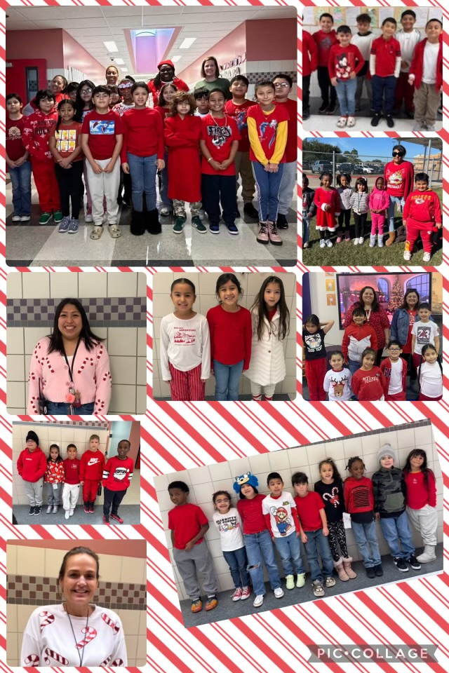 Ten Days of Christmas: Day 6 - Wear RED and WHITE