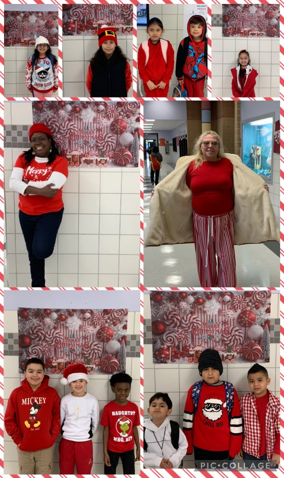 Ten Days of Christmas: Day 6 - Wear RED and WHITE