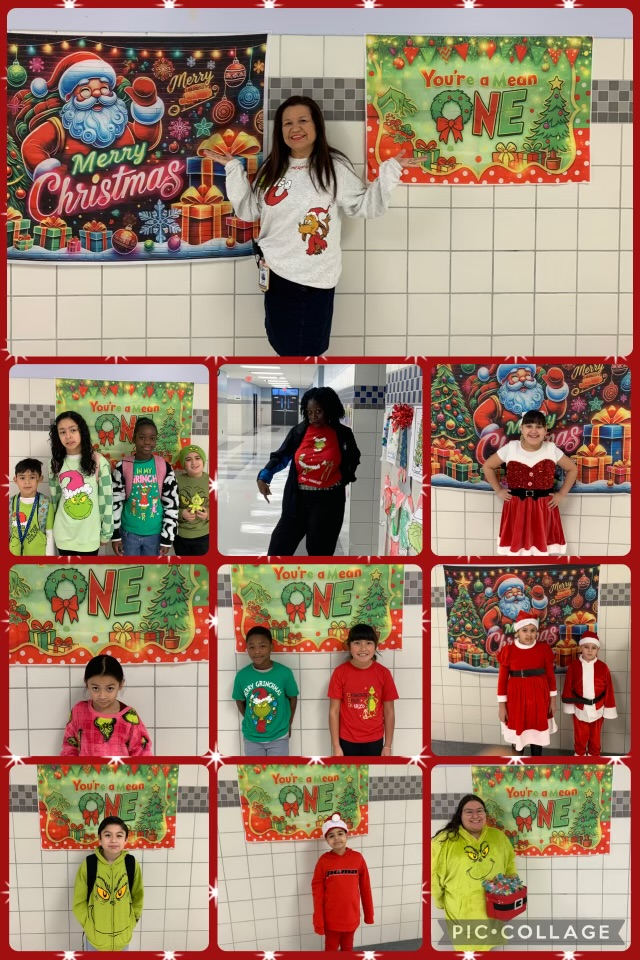 Ten Days of Christmas: Day 9 - Wear Santa or Grinch Gear