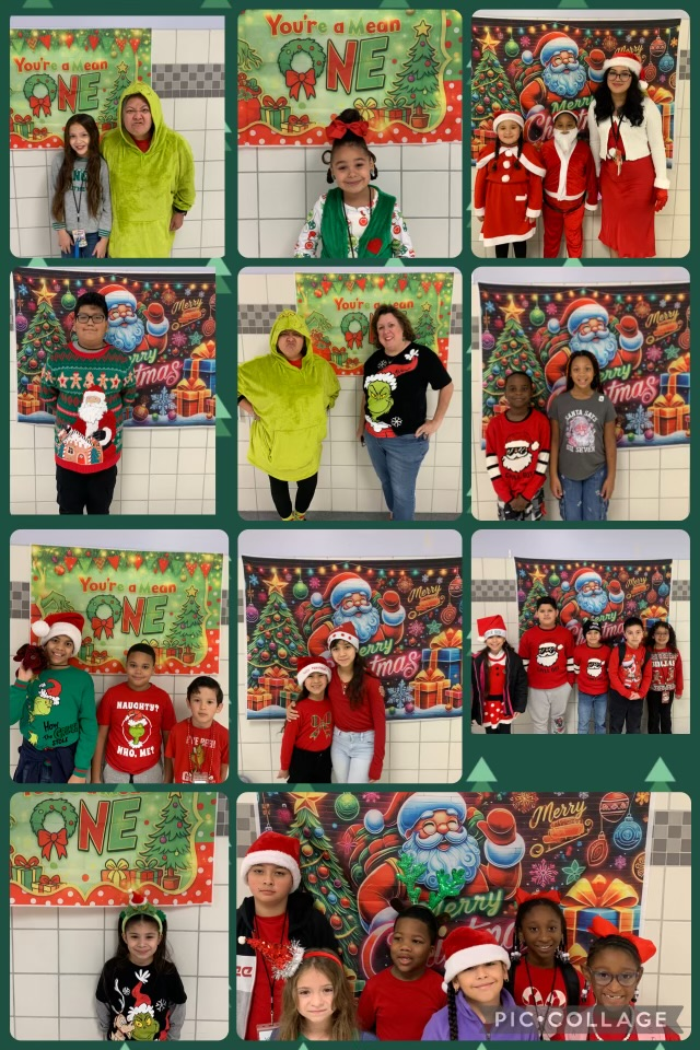 Ten Days of Christmas: Day 9 - Wear Santa or Grinch Gear