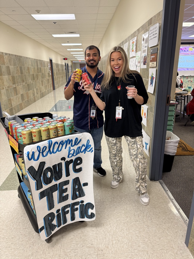 teachers with their tea