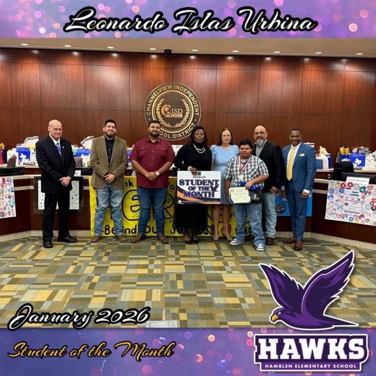 January Student of the Month