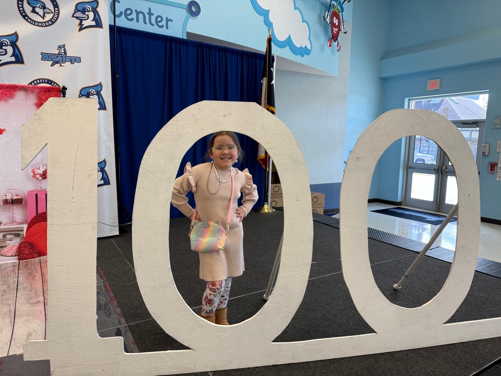 Students dressed up as 100 years old for 100 days of school