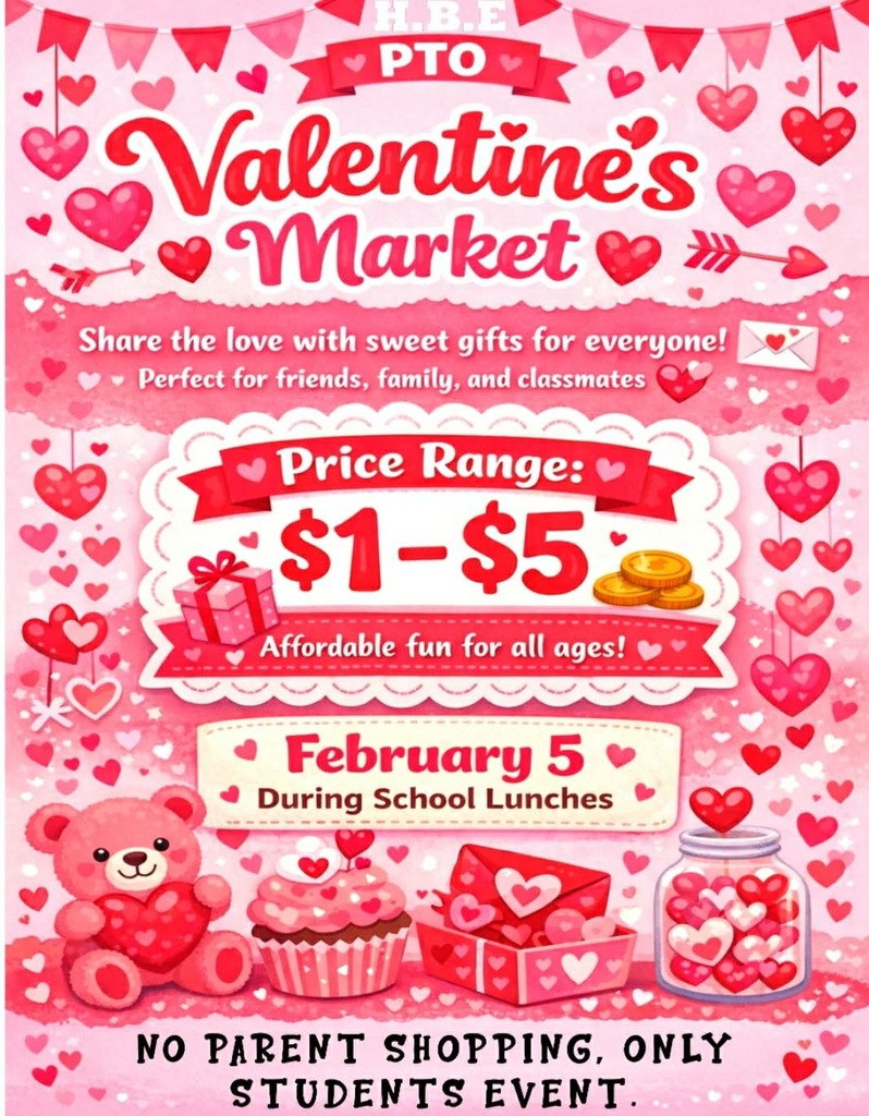 Valetines market flyer