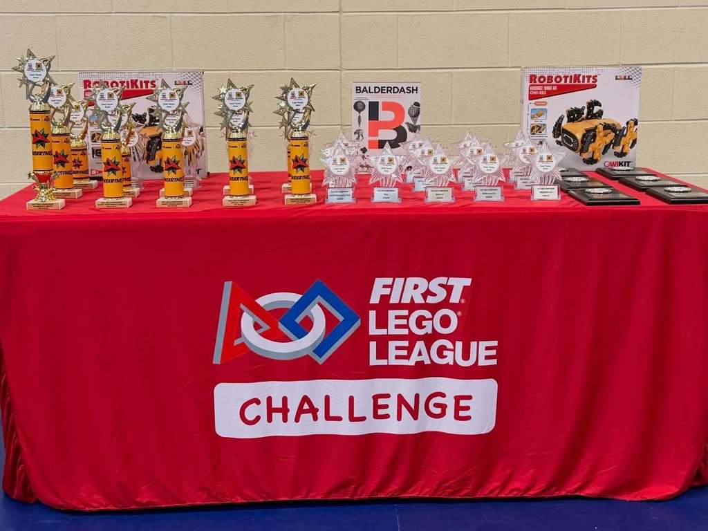 First Lego League Trophies