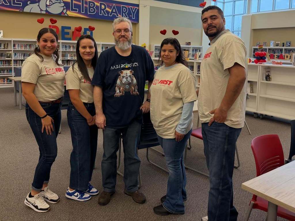 First Lego League attendees at AAJH_ Mrs. Lopez