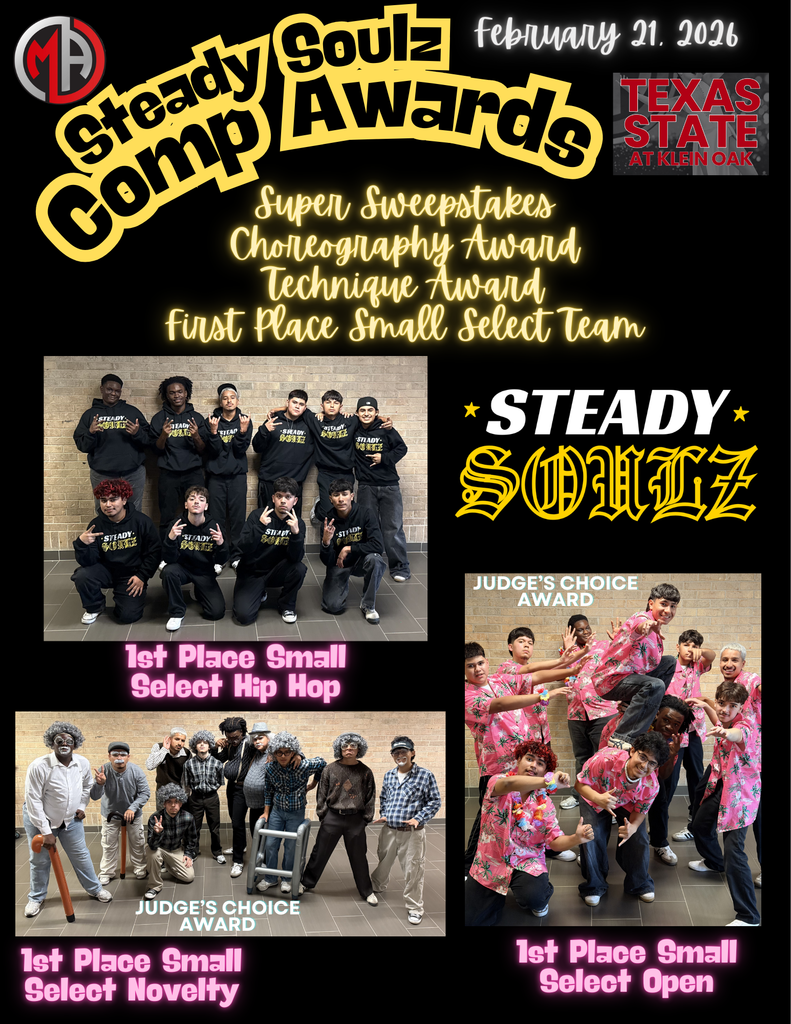 Steady Soulz Comp Awards. Pictures of the team. 