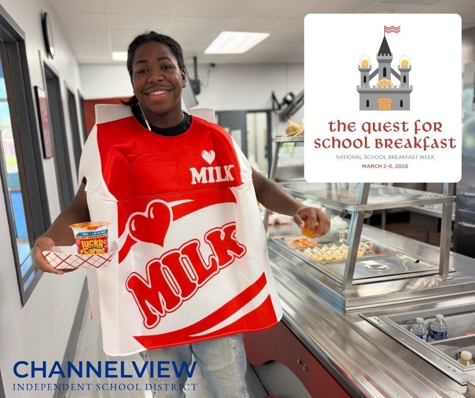 The Quest For School Breakfast graphic for National School Breakfast Week 